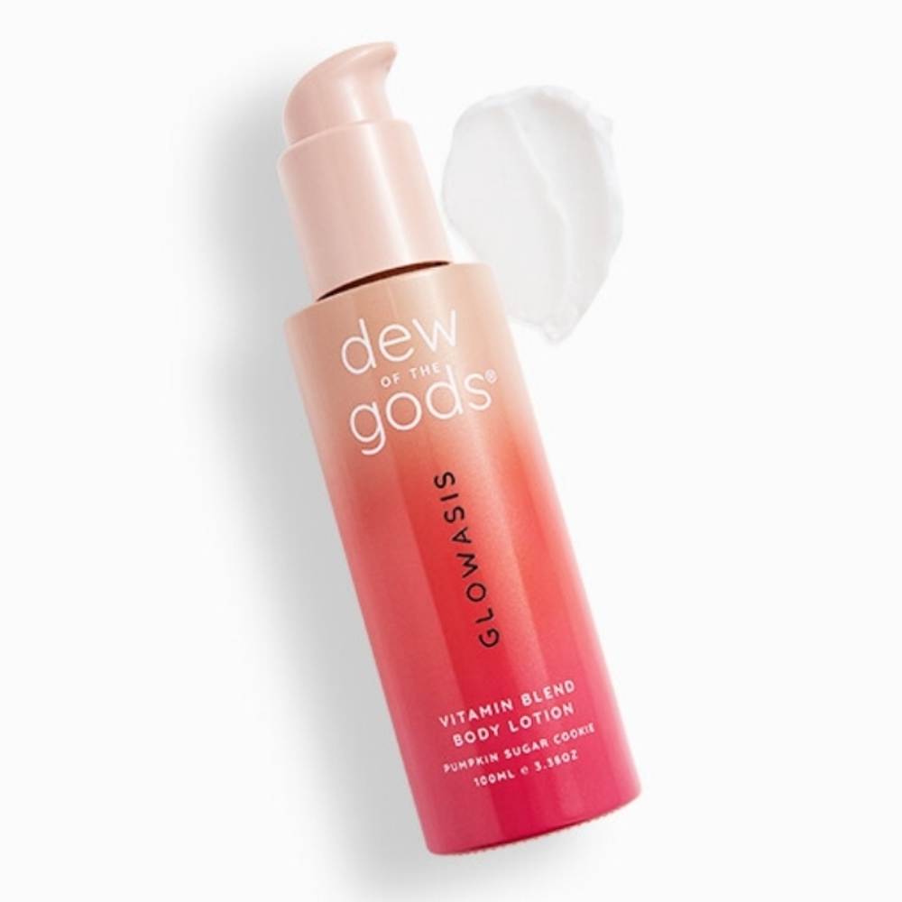 Dew of the Gods Glowasis Vitamin Blend Body Lotion - Pumpkin Sugar Cookie